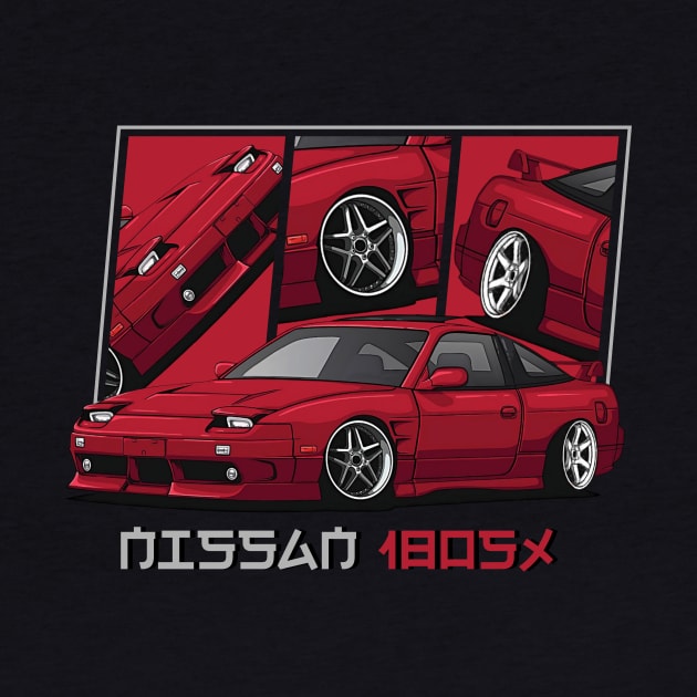 Nissan 180SX JDM Car by T-JD